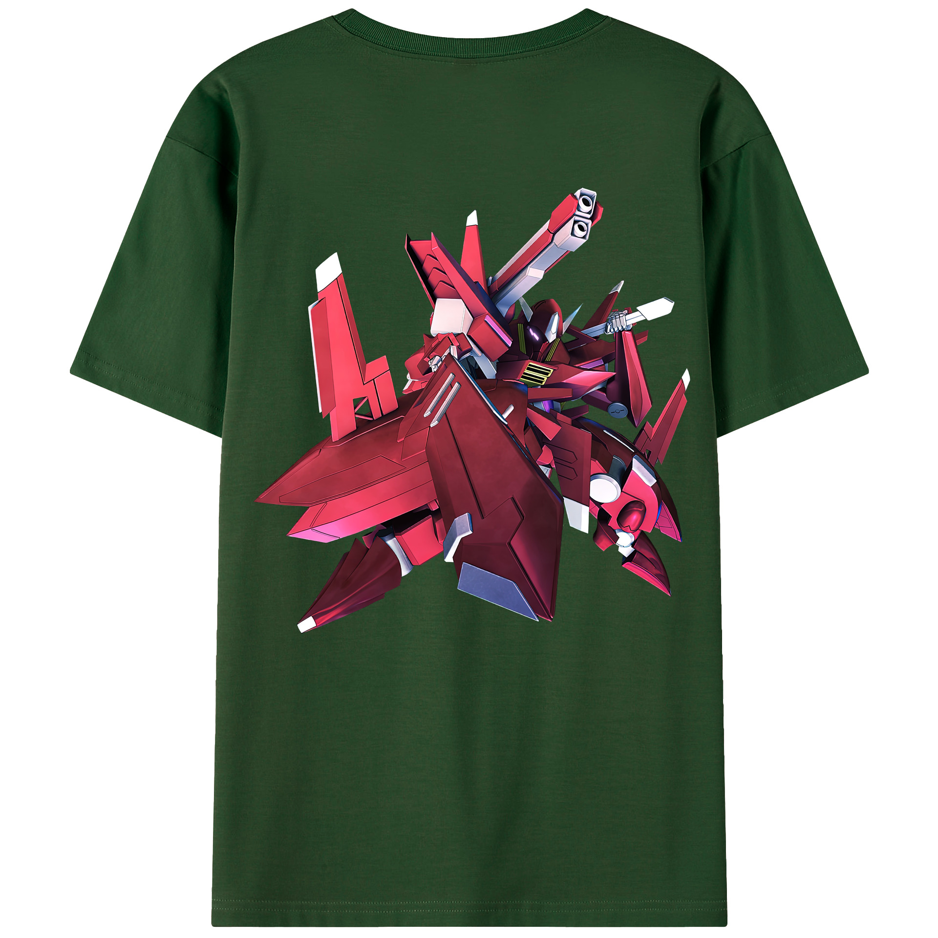 （画像用） 機動戦士ガンダム Mobile Suit Gundam 綿100％半袖Tシャツ（背面プリント）